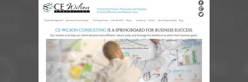 CE Wilson Financial Consulting Web Site Design and Development